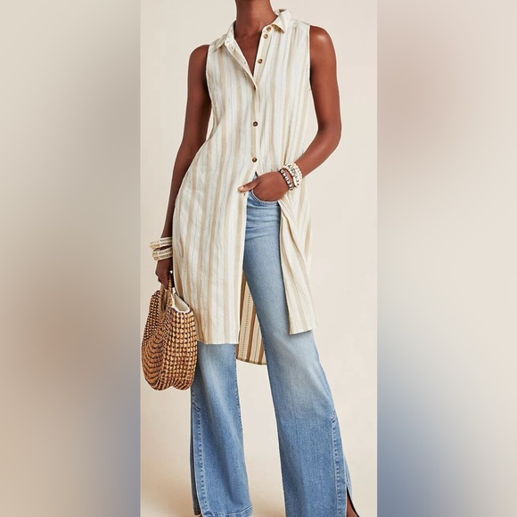 Anthropologie Tops - Anthropologie Delphine Textured Tunic
